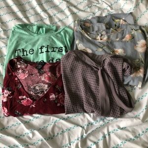 Four Shirts Bundle
